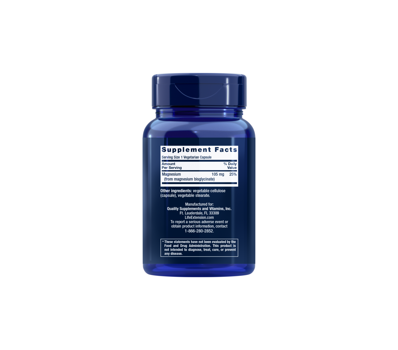 Magnesium Glycinate, 90 vegan capsules, popular, well-absorbed magnesium form, heart, bone, muscles & nerves, facts