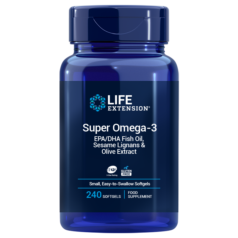 Fresh fish oil | Omega-3 for heart & brain | Life Extension Europe